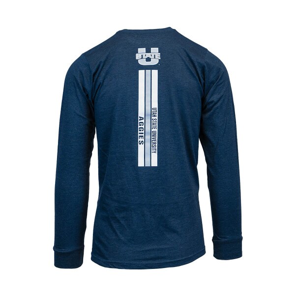 Navy, U-State, Long-Sleeve, T-Shirt, Utah State University, Aggies